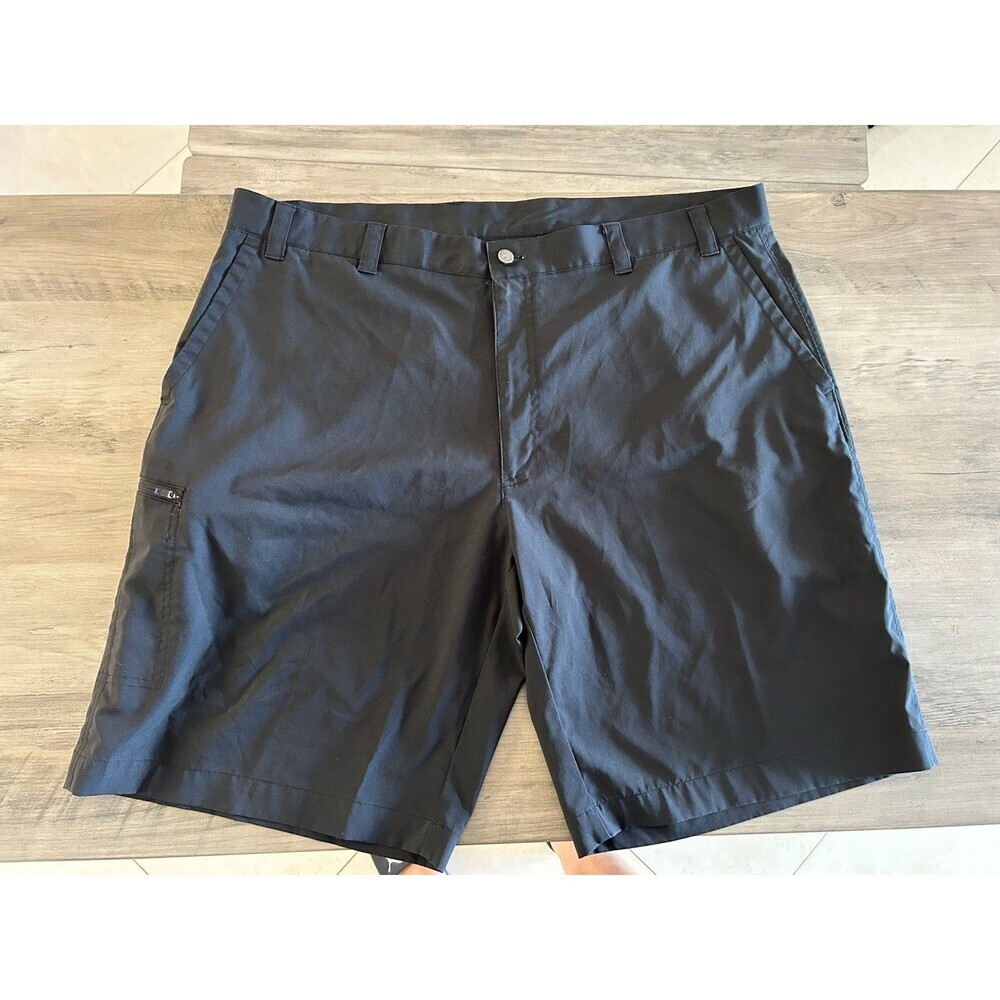 Callaway Men's Flat Front Golf Shorts, Size 40, Black